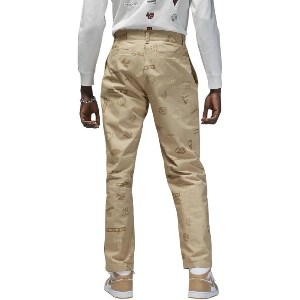 Nike‎ Air Jordan Men's Flight Heritage Woven Khaki Pants Size 30 - Orig $215